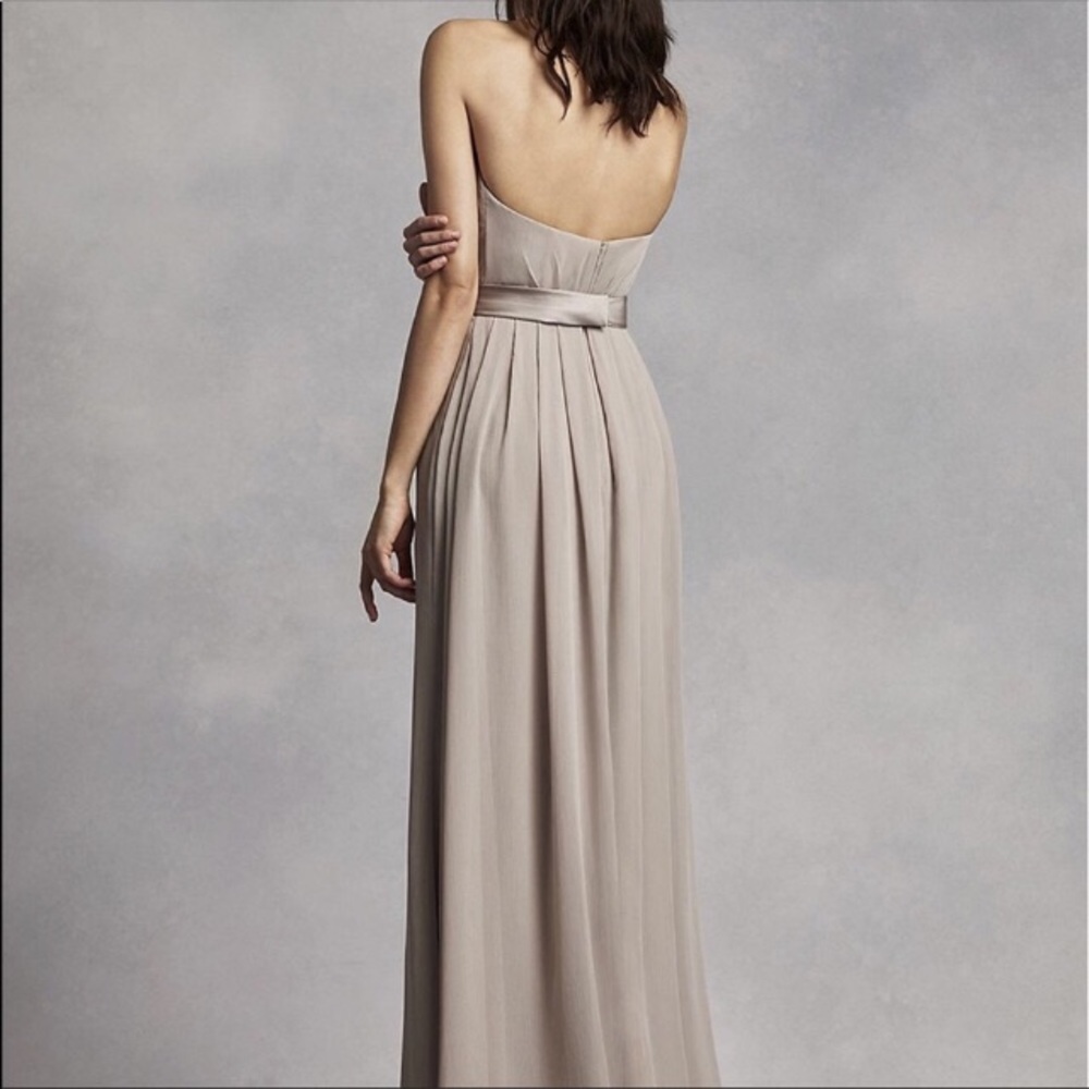Vera Wang Blush Bridesmaid Dress - Picture 2 of 8